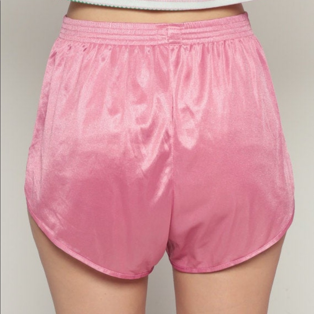 Jogging Shorts 80s Running APPLE MAC Gym Vintage - Picture 5 of 5